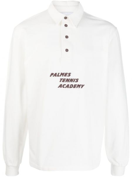 Camicia di cotone Palmes bianco