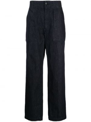 Pantalon droit Engineered Garments bleu