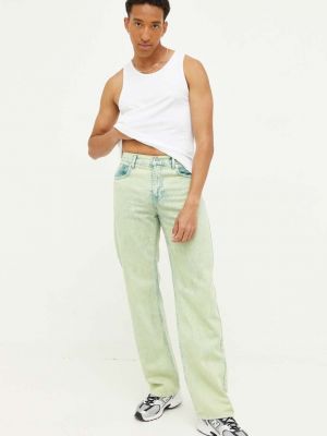 Дънки Karl Lagerfeld Jeans зелено