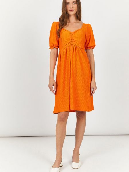 Μίντι φόρεμα Armonika πορτοκαλί
