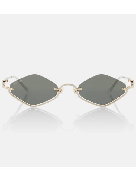 Пухени слънчеви очила Gucci