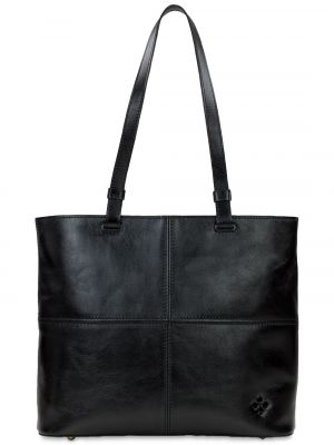 Кожаная сумка Patricia Nash черная