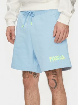 Sportske kratke hlače bootcut Hugo plava
