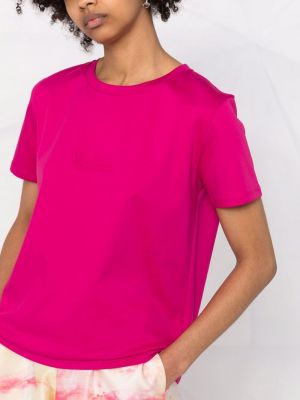 Tričko Woolrich růžové