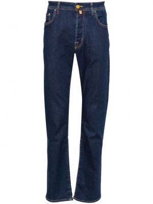 Blugi skinny slim fit Jacob Cohën albastru