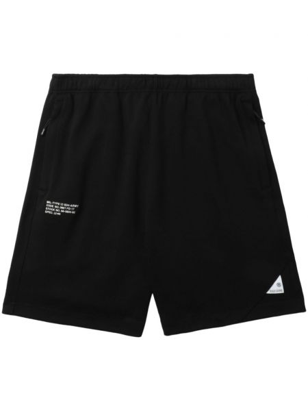 Shorts de sport avec applique Izzue noir