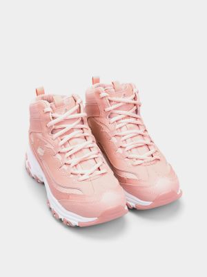 Ботинки Skechers розовые