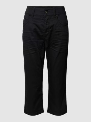 Proste spodnie z kieszeniami Qs By S.oliver czarne