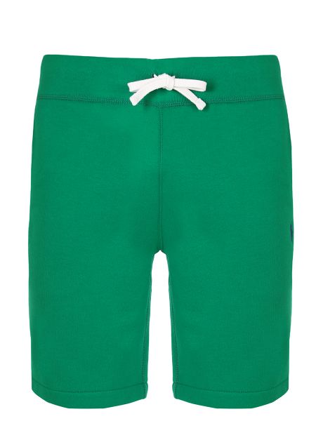 Хлопковые шорты Polo Ralph Lauren зеленые