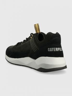 Velúr sneakers Caterpillar fekete