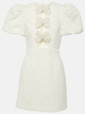 Bílé šaty s mašlí Rebecca Vallance