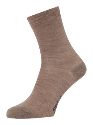 Bavlnené nylonové ponožky Swedish Stockings - hnedá