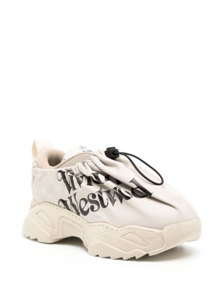 Sneakersy z nadrukiem Vivienne Westwood szare