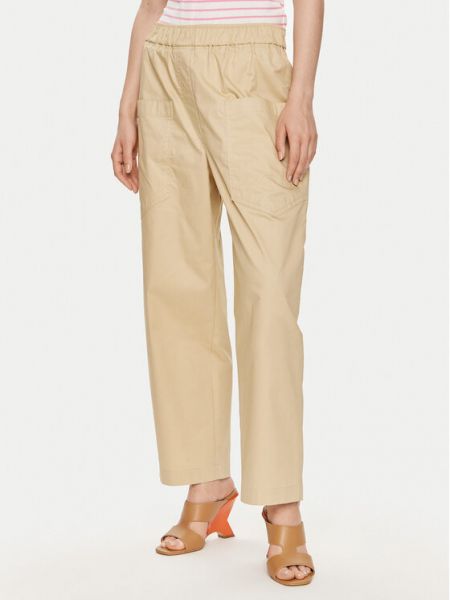 Pantaloni in tessuto United Colors Of Benetton beige