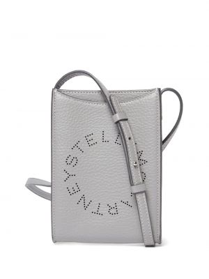 Taška přes rameno Stella Mccartney stříbrná