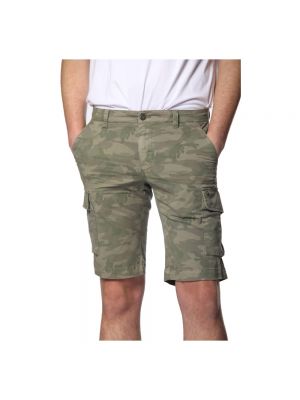 Slim fit cargo shorts mit camouflage-print Mason's