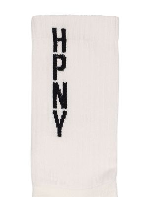 Bavlněné ponožky Heron Preston bílé