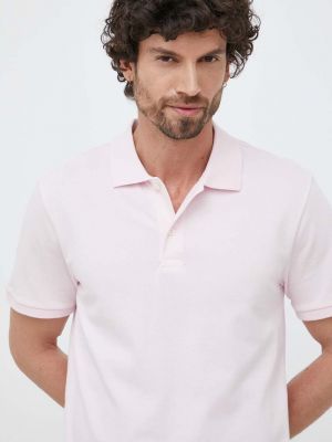 Тениска с дълъг ръкав Gap розово