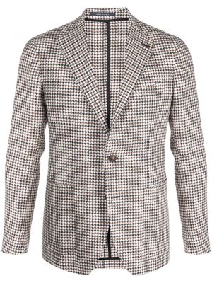 Lang blazer Tagliatore brun