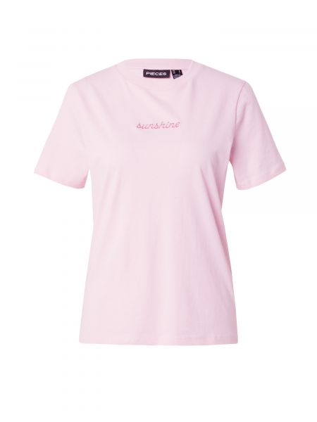 T-shirt Pieces rosa