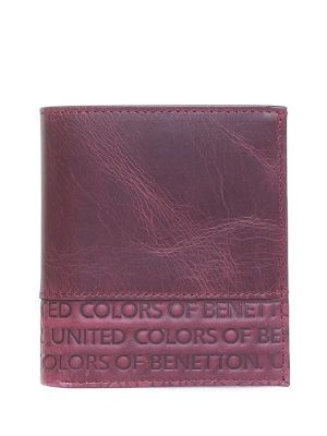Кожаный кошелек United Colors Of Benetton красный
