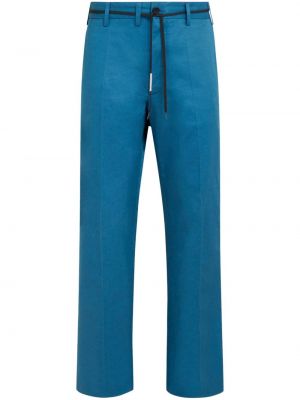Rovné kalhoty Marni modré
