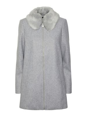 Zimski kaput s melange uzorkom Vero Moda siva