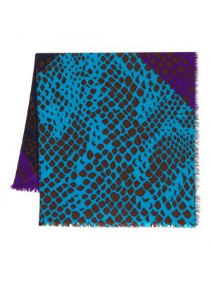 Fular de mătase cu imagine Yves Saint Laurent Pre-owned