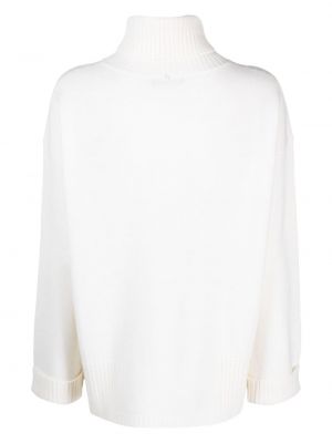 Sweter wełniany Lorena Antoniazzi biały