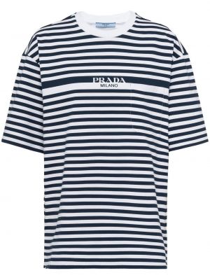T-shirt mit print Prada
