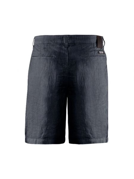 Pantalones cortos de lino plisados Bomboogie