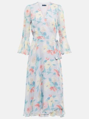Květinové midi šaty Polo Ralph Lauren