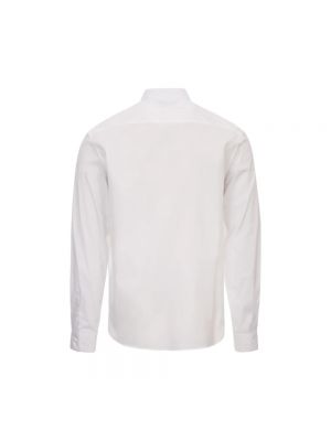 Camisa slim fit manga larga Neil Barrett blanco