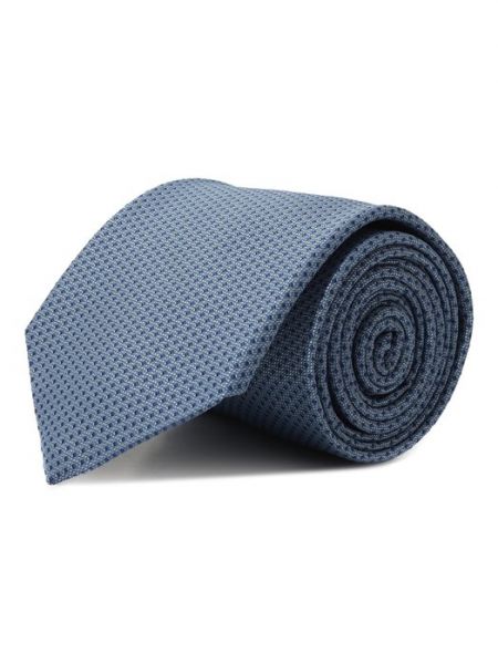 Шелковый галстук Brouback голубой