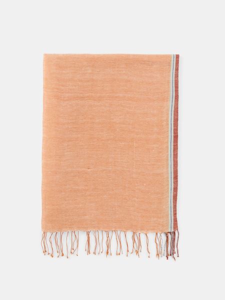 Bufanda de lino de algodón épice® naranja