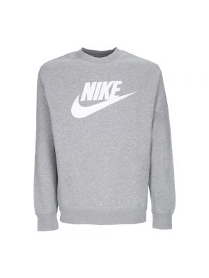 Sweatshirt mit rundhalsausschnitt Nike grau
