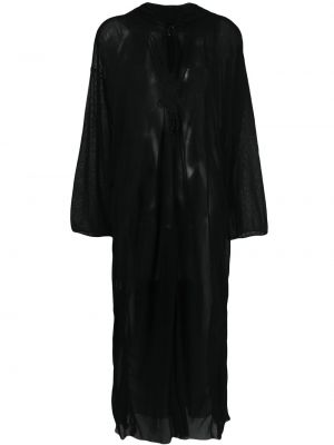 Dlouhé šaty Jean Paul Gaultier Pre-owned - Černá