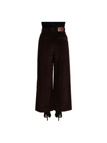 Pantalones de algodón bootcut Dolce & Gabbana