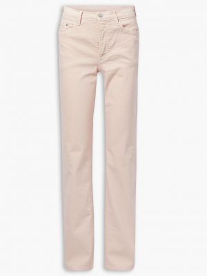 Прямые джинсы с высокой талией Alc розовые