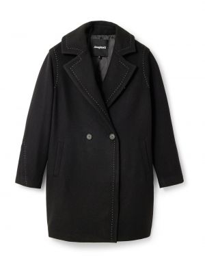 Пальто Desigual черное