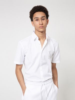 Camisa slim fit Hugo blanco