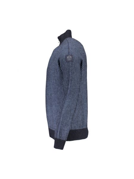 Jersey cuello alto de lana de tela jersey North Sails azul
