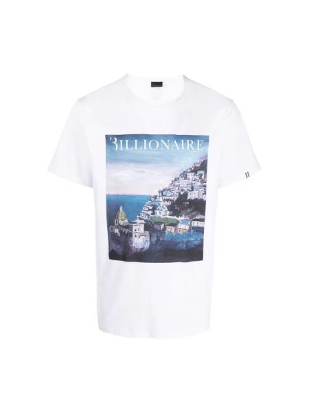 T-shirt Billionaire weiß