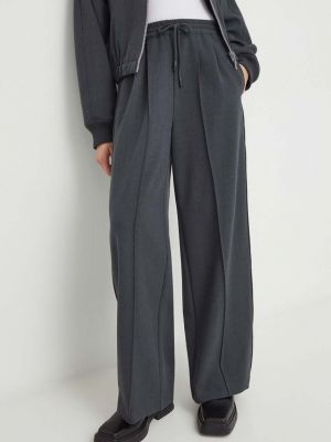 Kalhoty s vysokým pasem American Vintage šedé