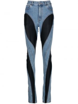 Jeans skinny slim fit Mugler