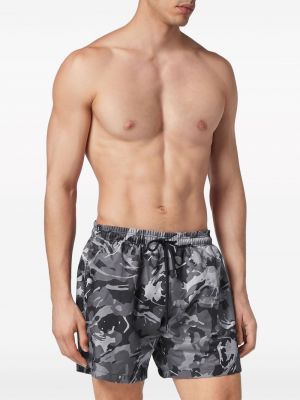 Sport shorts mit print mit camouflage-print Plein Sport
