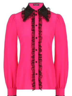 Рубашка Dolce&gabbana розовая