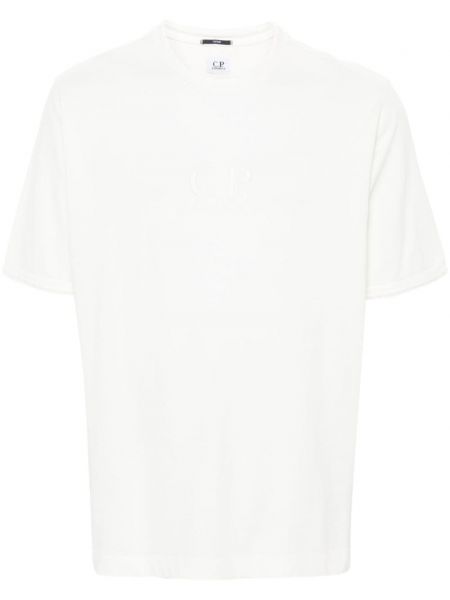 Μπλούζα με κέντημα C.p. Company λευκό