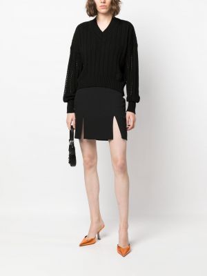 Pullover mit v-ausschnitt Blumarine schwarz