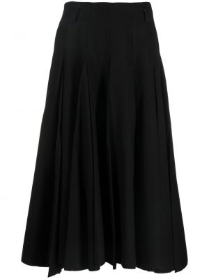 Midi suknja Prada crna